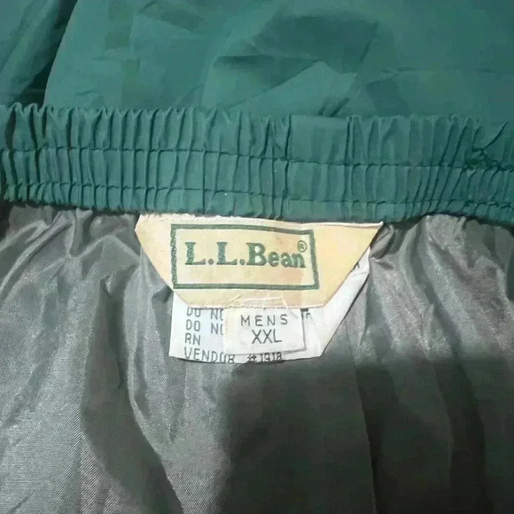 Men’s Vintage XXL LL Bean PVC Nylon  Lined Pants - Picture 3 of 6